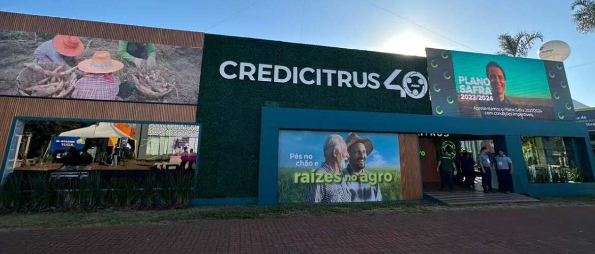 Credicitrus leva R$ 1 bi em créditos pré-aprovados na Agrishow