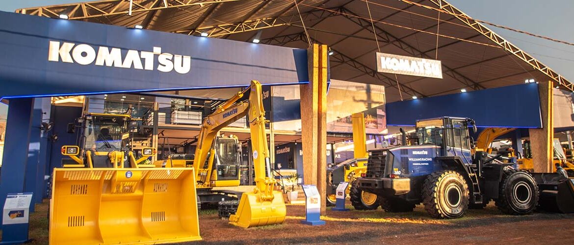 Komatsu lança carregadeira e reforça conexão com o produtor rural