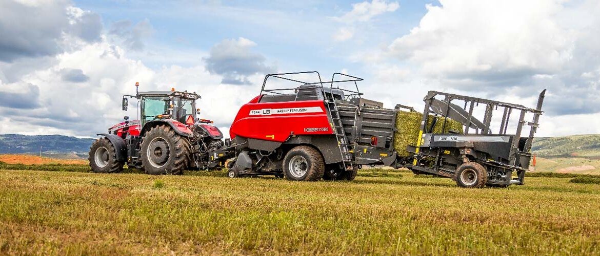 Massey Ferguson lança enfardadora para o aproveitamento de biomassa