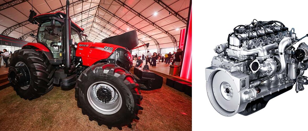Motor conceito N67 etanol para trator foi destaque na Agrishow 2025