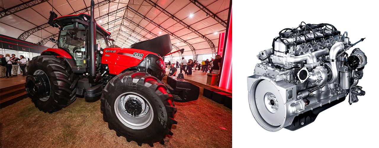 Motor conceito N67 etanol para trator foi destaque na Agrishow 2025