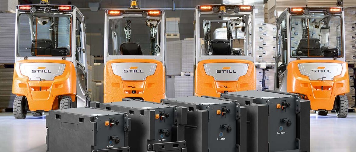 STILL apresenta bateria de Li-ion sob medida para os perfis de aplicação mais comuns