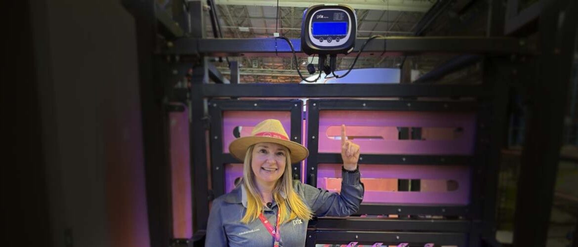 Mulheres apresentam tecnologias em pesagem no AGRO, durante Congresso das Mulheres, em São Paulo