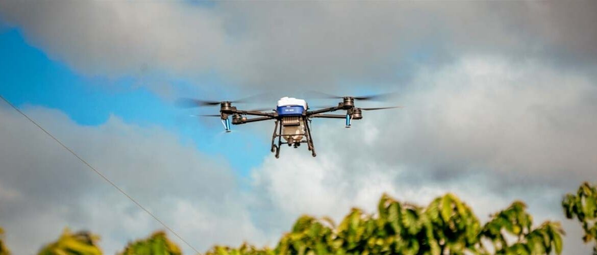 Drones impulsionam gestão hídrica e sustentabilidade no campo