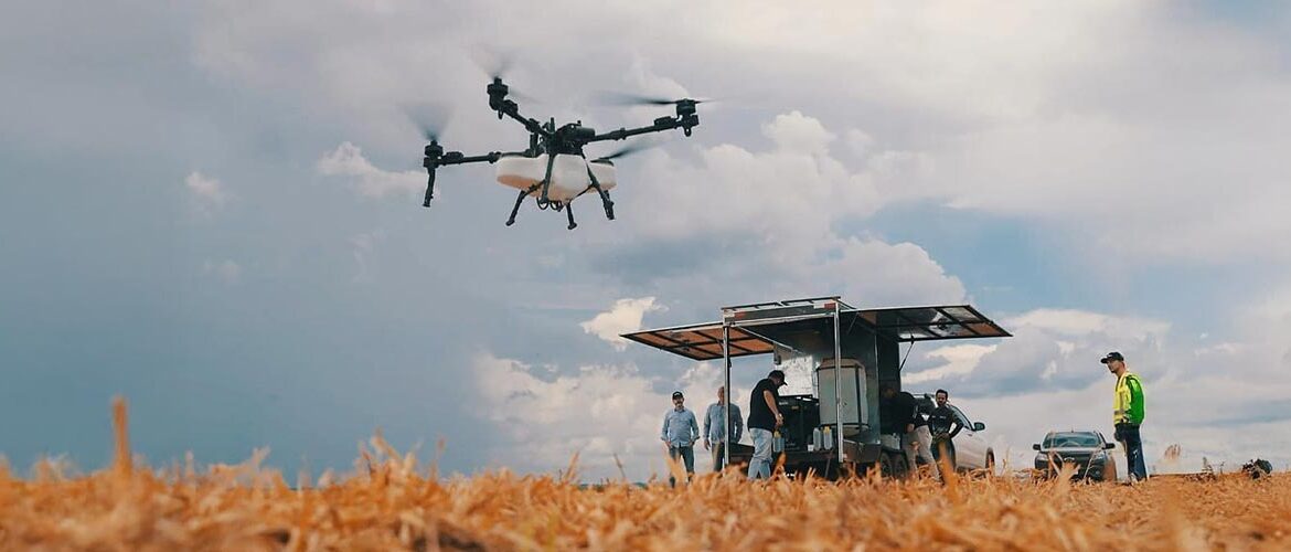 Desafio com Drone de Aplicação avalia o desempenho do equipamento em condições reais de operação