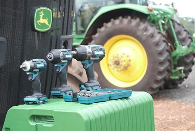 John Deere e Makita se unem para fornecer ferramentas elétricas e a bateria