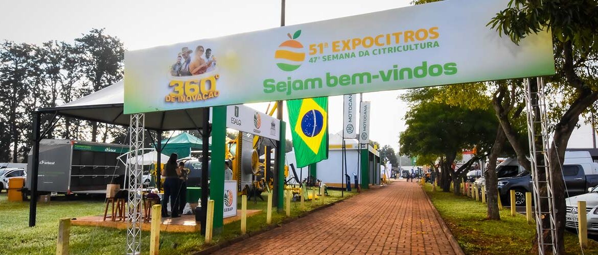 51ª Expocitros e 47ª Semana da Citricultura reforçam protagonismo brasileiro