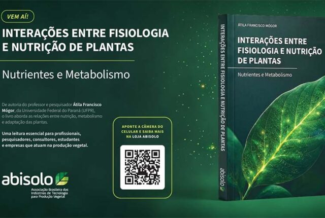 Abisolo lança obra científica sobre fisiologia e nutrição de plantas