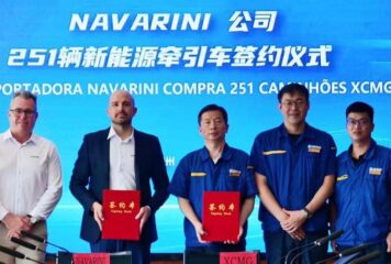 XCMG e Transportadora Navarini fecham negócio de R$ 500 milhões